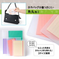 プラス イトオシ カードケース PP製 A5 クリアー 91516 1パック（2枚入）