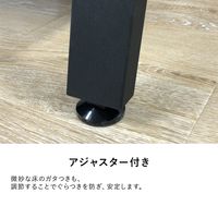 Garage GDシリーズ ソファ 3人掛 LS-GD30S 幅1800mm ブラック 698379 1台（直送品）