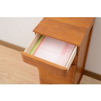 YAMAZEN ミニチェスト5段 MHK-5(OBR)R 1台（直送品）