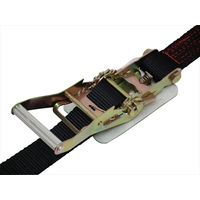 フリーク ラッシングベルト黒 WJフック3ton 幅50mm×長さ1+7m 561577 1本（直送品）