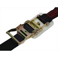 フリーク ラッシングベルト黒 レール2ton 幅50mm×長さ0.5+5m 561585 1本（直送品）