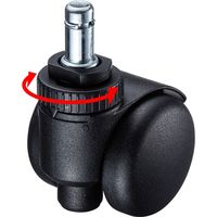 サンワサプライ ストッパー付き キャスター SNC-CAST11 1セット（5個入）（直送品）