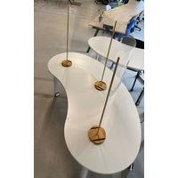 【車上渡し】ホーショー エチケットウインド ewシリーズ Cライン(3ボード) 幅1200×奥行133×高さ700mm （飛沫防止） 1台（直送品）