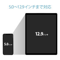 エレコム タブレット用スタンド/アルミスタンド/角度調節可能/シルバー TB-DSCHALSV 1個
