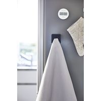 山崎実業 マグネットキッチンタオルホルダー タワー ブラック 774249 1個（直送品）