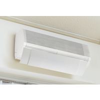 伊勢藤 エアコン風よけカバー ブラック I-478 1個