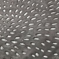 スパイス Wow!クールアフリカン ホワイトイレギュラーライン ラウンドプレート グレー CPGH1310B 1個（直送品）