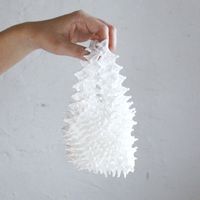 スパイス cucuri 有松絞り ストレッチトートバッグ ホワイト CUCU1930WH 1個（直送品）