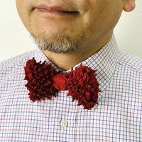 スパイス cucuri 有松絞り kumo蝶ネクタイ ワインレッド CUCU1950WR 1個（直送品）