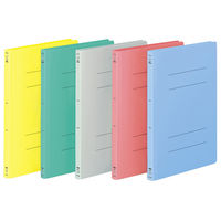 コクヨ　PP製フラットファイル　A4タテ　150枚とじ　背幅20mm　ピンク　フ-H10P　1セット（50冊）