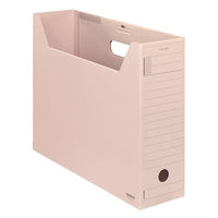 コクヨ　ファイルボックス-FS　＜Fタイプ＞　フタ付き　B4ヨコ　背幅102mm　ピンク　B4-LFFN-P　1セット（5冊）