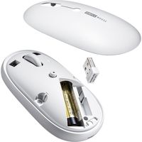 ワイヤレスマウス　無線　静音　3ボタン　中型サイズ　光学式　MA-WR187W　サンワサプライ　1個（直送品）