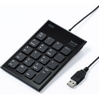 サンワサプライ 静音USBテンキー NT-23UBK 1個