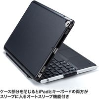 ワイヤレスキーボード　無線　Bluetooth　パンタグラフ　タッチパッド内蔵　コンパクト　ブラック　SKB-BTIPAD2BK　サンワサプライ　1個