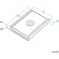 サンワサプライ マグネットセット TAP-B15N 1個