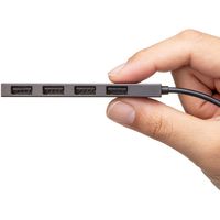 サンワサプライ USB Type-C USB2.0 4ポート スリムハブ USB-2TCH23S 1個（直送品）
