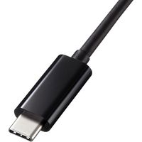 サンワサプライ USB Type-Cハブ付き ギガビットLANアダプタ USB-3TCH19ABK 1個