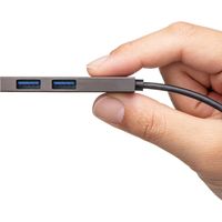 サンワサプライ USB Type-C 2ポートスリムハブ USB-3TCH24S 1個（直送品）