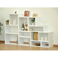 エイ・アイ・エス オープンラックシステム 幅500×奥行300×高さ400mm オークホワイト OPR-5040 OKWH 1台（直送品）