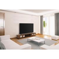 アイリスオーヤマ テレビ台 TV台 幅180cm AVボード ボックスタイプ BAB-180A ウォールナット（直送品）