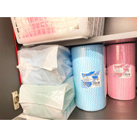 厚手60枚　抗菌カウンタークロス　ピンク　60カット 1ロール（60カット） シンメイ