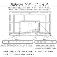 JAPANNEXT 65インチワイド4K対応液晶モニター JN-HDR650V4K 1台（直送品）