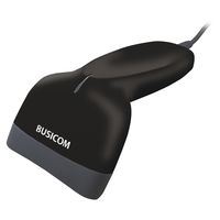 ビジコム 1次元バーコードリーダー 黒 BC-BR1000U-B 1台