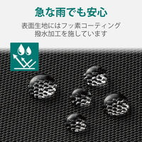 パソコンケース ビジネスバッグ 薄型 ショルダーベルト付 15.6inch ブラック BM-BSTHBK エレコム 1個（直送品）