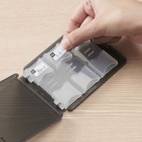 エレコム SDケース/12枚収納/SD CMC-06NSD12 1個