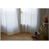 スミノエ デザインライフ レースカーテン グラース V1131 1000×1980mm ナチュラルホワイト 4549781251004 1枚（直送品）