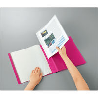 コクヨ ポケットファイルα<ノビータα> A4S ピンク ラ-NF24P 1セット(10冊)