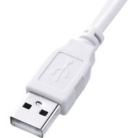 サンワサプライ コンパクトキーボード(テンキー付き・ホワイト) SKB-KG2WN2 1個