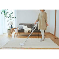 アイリスオーヤマ サイクロンスティッククリーナー AC式 ノーマルヘッド  コード式掃除機 ホワイト SCA-110-W １台