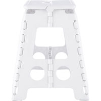 不二貿易 フォールディングステップスツール H39cm WH 86076 1個