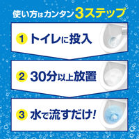 トイレハイター 水ぎわ・水底Wスッキリ 1セット（9袋：3袋入×3箱） トイレ用洗剤 花王
