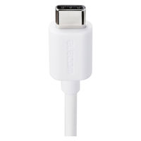 USB充電器 タイプC ケーブル一体型 1.5ｍ 12W スマホタブレット充電 しろちゃん MPA-ACC20WF エレコム 1個（直送品）