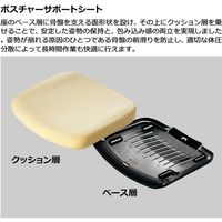 【組立設置込】コクヨ Mitra オフィスチェア 布張 スタンダードバック 可動肘 ランバーサポート付 WH×プルシアンブルー 1脚（直送品）