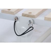 不二貿易 ワンタッチスノコベッド 桐 幅975×奥行2080×高さ445mm 14741 1台（直送品）