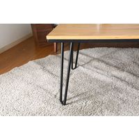 不二貿易 クレブ リビングテーブル 幅1050×奥行550×高さ420mm 18375 1台（直送品）