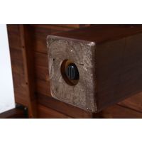 不二貿易 シェラン ダイニングテーブル 幅1350×奥行800×高さ720mm ブラウン 37810 1台（直送品）