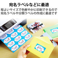 エレコム ラベルシール 宛名シール 21面 インクジェット専用 ラベル枚数：420枚 EDT-TI21 1袋（20シート）