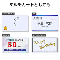 エレコム 名刺/マット紙/厚口/250枚/白 MT-HMN2WNZ 1袋