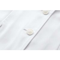 フォーク 高級レディースコート 2537SG 2537SG-1-4L 1枚　白衣　ドクターコート（直送品）