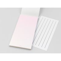 デザインフィル 一筆箋 ボリューム和紙 花の塵柄 50枚入 無罫 罫線下敷付き 20441006 1セット(3冊)