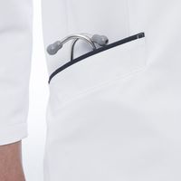 ナガイレーベン 男子シングルドクターコート Tネイビー M SD-3350 1枚　白衣　ドクターコート　メンズ