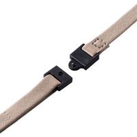 エレコム パスケース/MINIO/2枚収納タイプ/ストラップ付き/トープグレー×ピーチピンク SLA-MNOPH2TG 1個