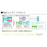 カンロ ピュレグミマスカット 56g 1セット（5袋入）