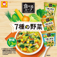 東洋水産　食べるスープ 7種の野菜 鶏白湯　1セット（6個）FDカップスープ