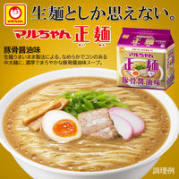 東洋水産　マルちゃん正麺 豚骨醤油味　1セット（60食：5食入×12パック）インスタントラーメン　袋ラーメン