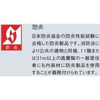 スミノエ カラーパレット WOOLSOFT 防炎カーペット ウールソフト 江戸間3帖 1700×2610mm アイボリー 1枚（直送品）